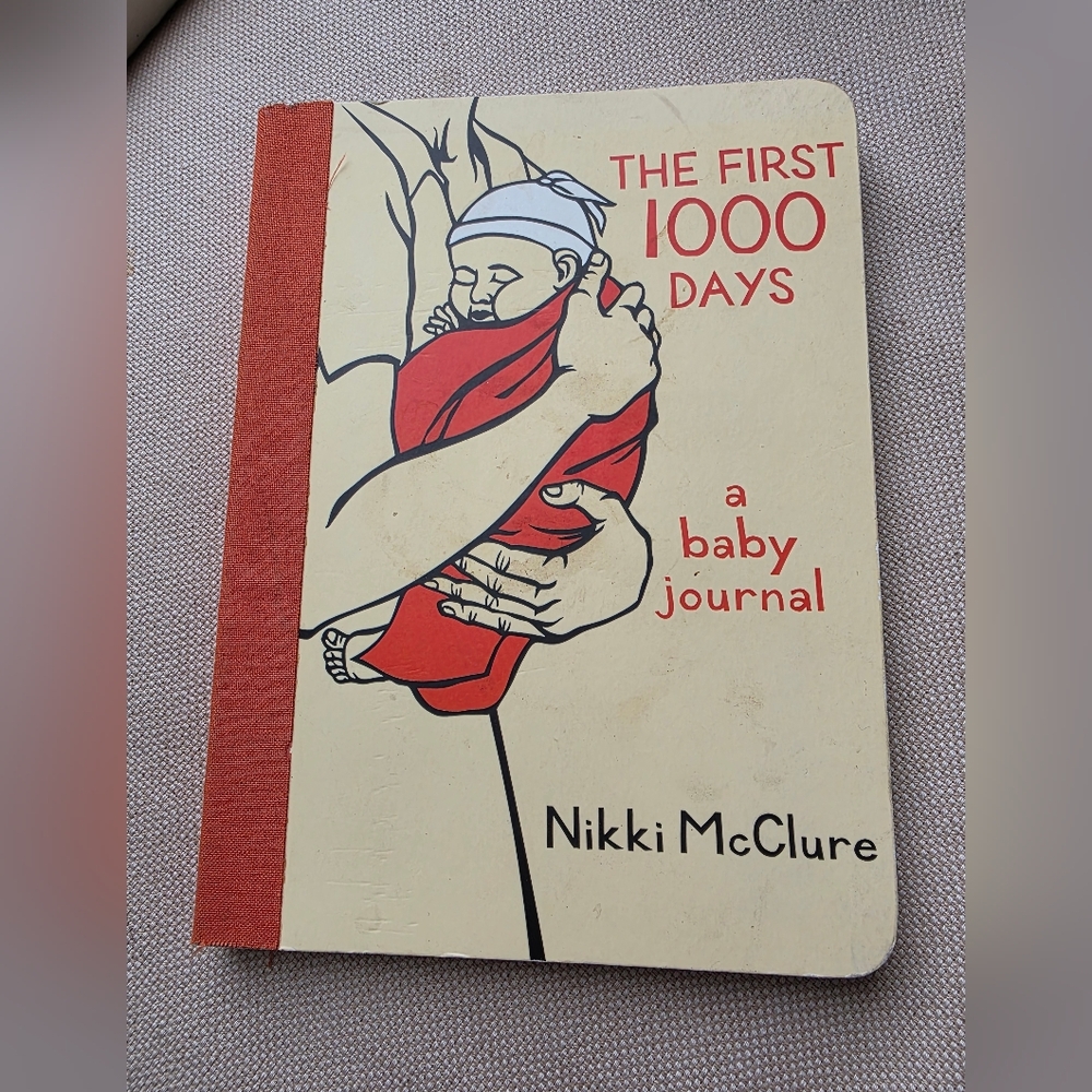 🍄The First 1000 Days A Baby Journal By Nikki McClure Unused